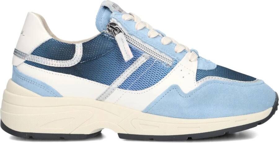 PIEDI NUDI PiediNudi Lage Sneakers Dames Kara 04.05 Maat: 39 Materiaal: Leer Kleur: Blauw - Foto 2