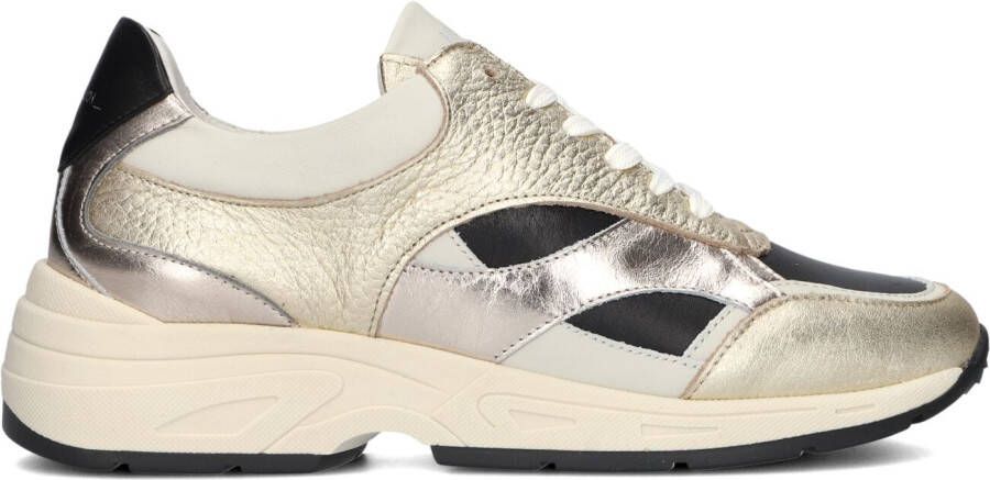 PIEDI NUDI PiediNudi Lage Sneakers Dames Zerba 02.02 Maat: 37 Materiaal: Leer Kleur: Goud