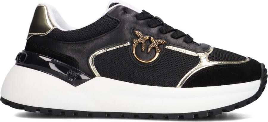 PINKO Lage Sneakers Dames Gem 01 Maat: 41 Materiaal: Textiel Kleur: Zwart - Foto 5