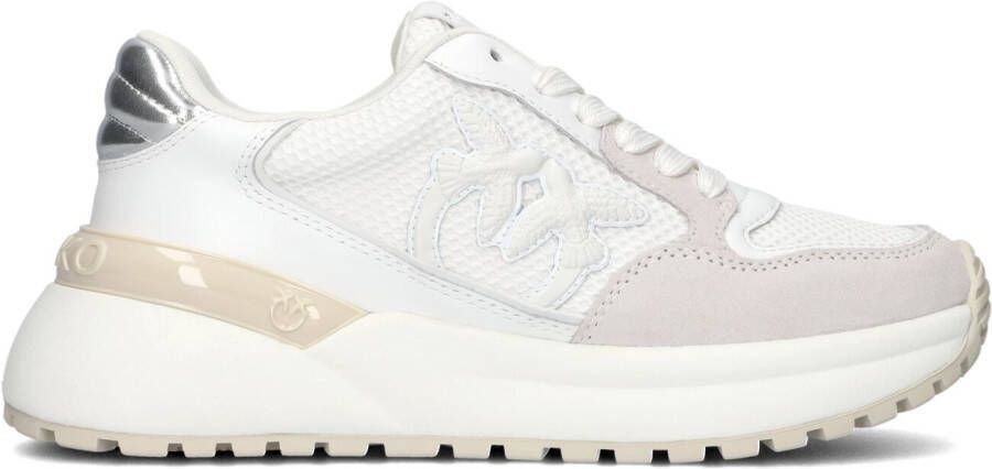 PINKO Lage Sneakers Dames Gem 07 Maat: 36 Materiaal: Leer Kleur: Wit