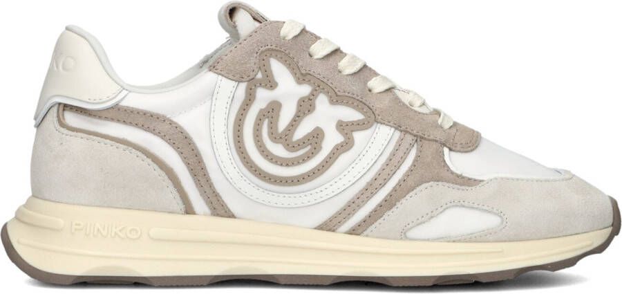 PINKO Lage Sneakers Dames Zoe 01 Maat: 37 Materiaal: Suède Kleur: Beige