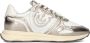 PINKO Lage Sneakers Dames Zoe 01 Maat: 38 Materiaal: Leer Kleur: Goud - Thumbnail 3