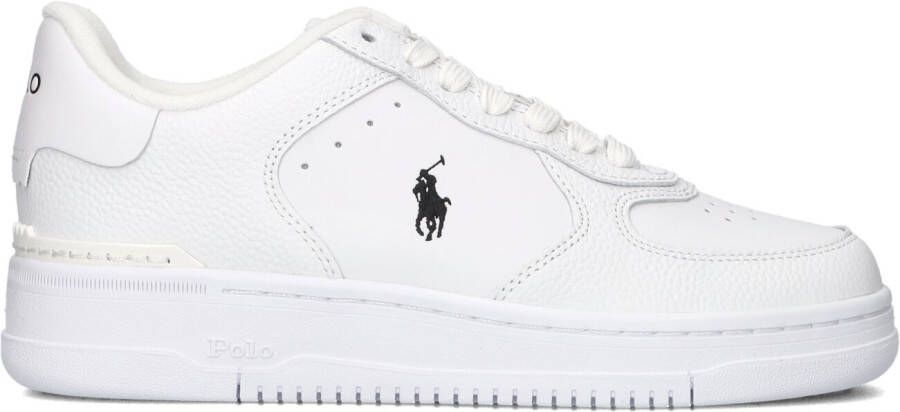 POLO RALPH LAUREN Ralph Lauren Lage Sneakers Dames Masters Crt D Maat: 39 Materiaal: Leer Kleur: Wit