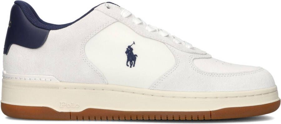 POLO RALPH LAUREN Ralph Lauren Lage Sneakers Heren Master Court Maat: 45 Materiaal: Suède Kleur: Wit - Foto 4