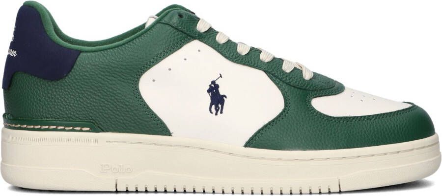 POLO RALPH LAUREN Ralph Lauren Lage Sneakers Heren Masters Crt Maat: 40 Materiaal: Leer Kleur: Wit