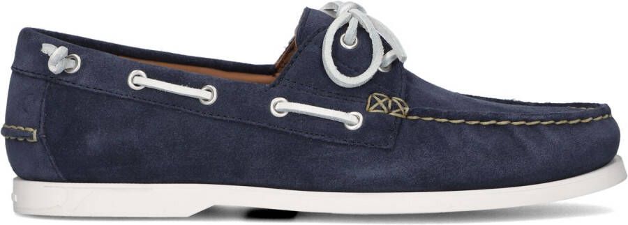 POLO RALPH LAUREN Ralph Lauren Mocassins Heren Merton Boat Maat: 47 Materiaal: Suède Kleur: Blauw