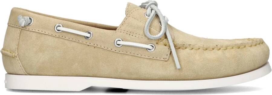 POLO RALPH LAUREN Ralph Lauren Mocassins Heren Merton Boat Maat: 41 Materiaal: Suède Kleur: Beige
