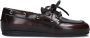 POSA Mocassins Dames Boat Loafer Brushed Maat: 37 Materiaal: Leer Kleur: Rood - Thumbnail 2
