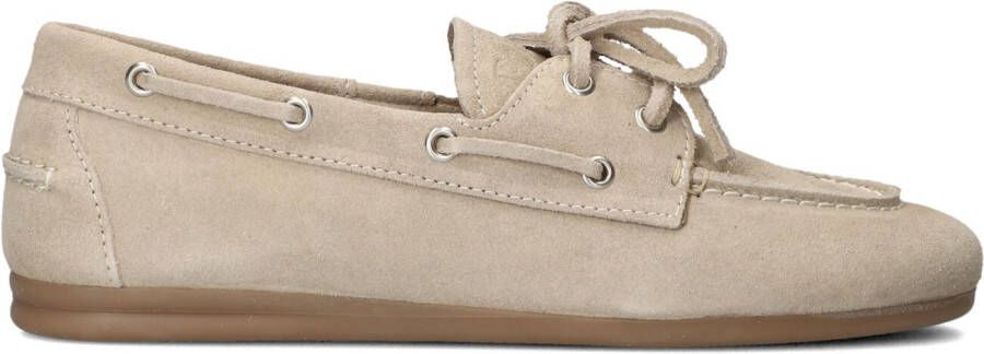 POSA Mocassins Dames Boat Loafer Maat: 38 Materiaal: Suède Kleur: Beige