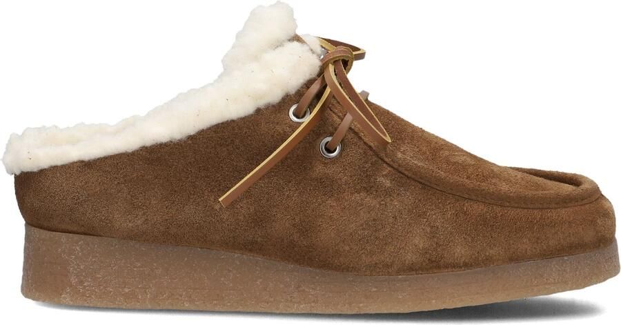 POSA Ballerina Dames Dolomiti Mules Suède Bruin