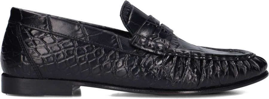 POSA Loafers Dames Penny Loafer Maat: 40 Materiaal: Leer Kleur: Zwart