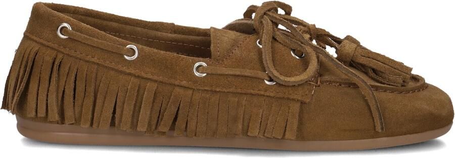 POSA Mocassins Dames Boat Loafer Native Tassel Maat: 40 Materiaal: Suède Kleur: Bruin