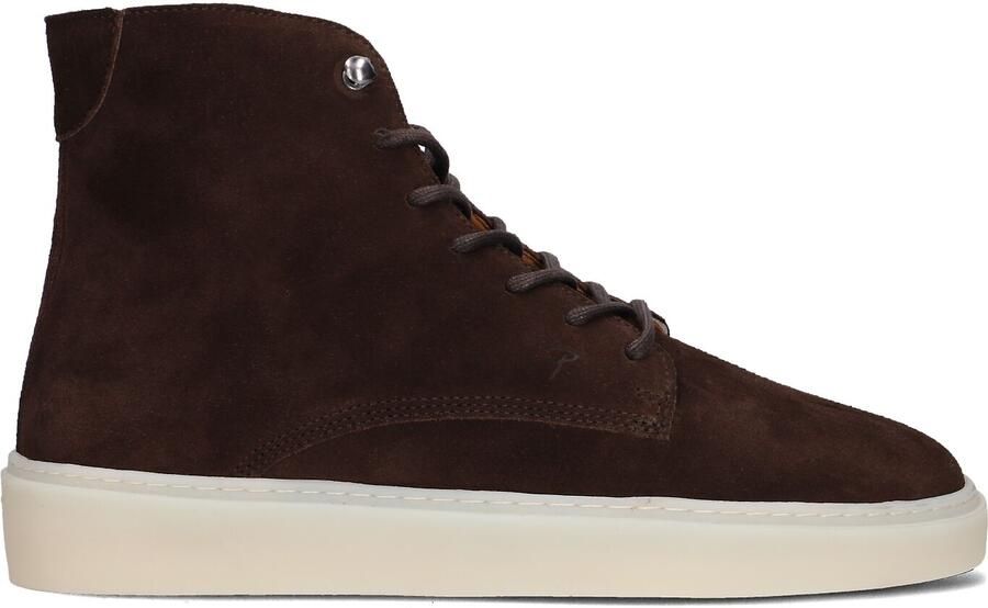 POSA Veterboots Heren Lace Up High Boots Suède Bruin