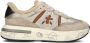 PREMIATA Lage Sneakers Dames Cassie Maat: 40 Materiaal: Suède Kleur: Beige - Thumbnail 2