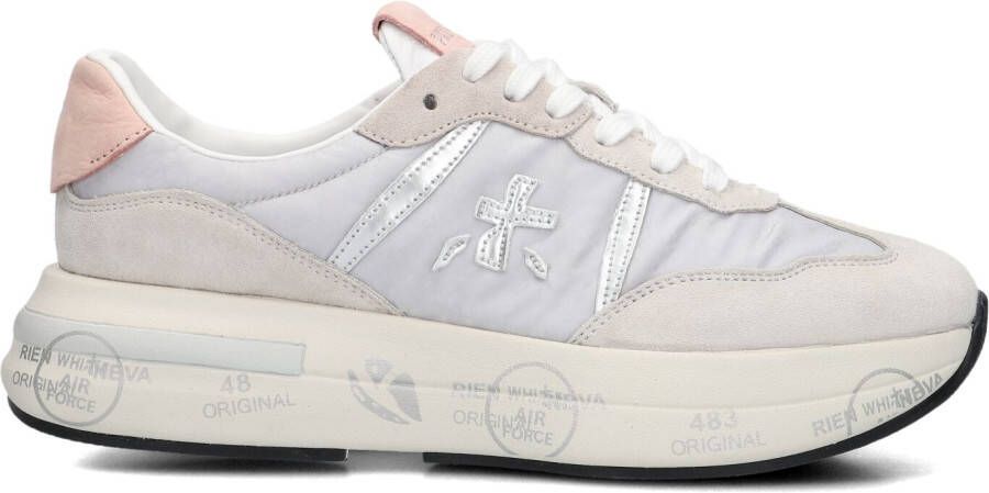 PREMIATA Lage Sneakers Dames Cassie Maat: 37 Kleur: Taupe