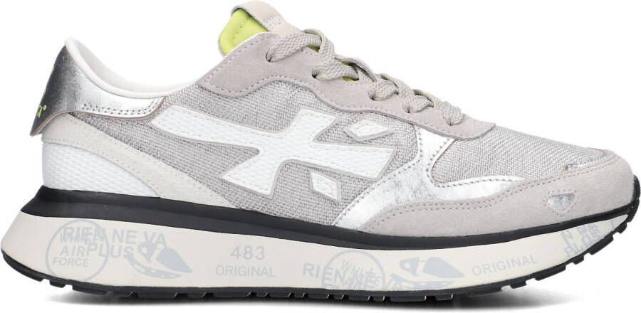 PREMIATA Lage Sneakers Dames Lauryn Maat: 39 Materiaal: Suède Kleur: Grijs - Foto 4