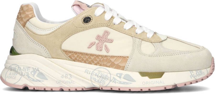 PREMIATA Lage Sneakers Dames Mase-d Maat: 40 Materiaal: Suède Kleur: Beige - Foto 9