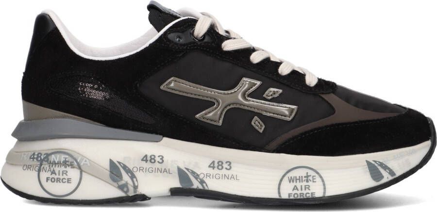 PREMIATA Lage Sneakers Dames Moerun-d Maat: 37 Materiaal: Suède Kleur: Bruin - Foto 2