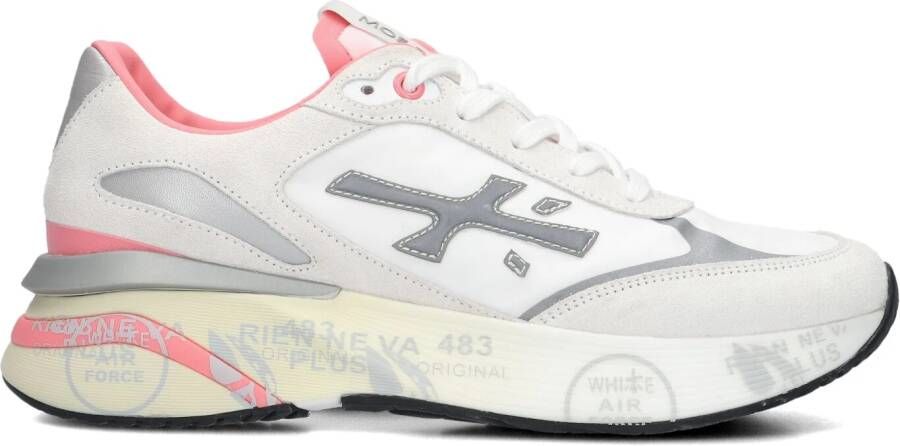 PREMIATA Lage Sneakers Dames Moerun-d Maat: 40 Materiaal: Textiel Kleur: Wit - Foto 4