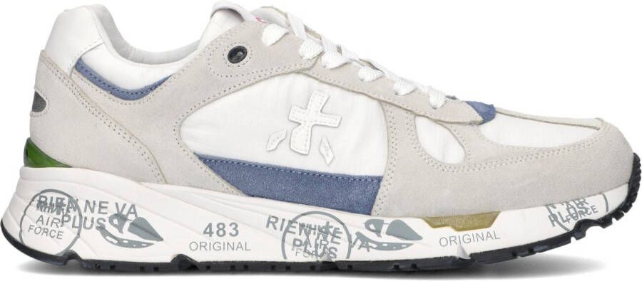 PREMIATA Lage Sneakers Heren Mase Maat: 40 Materiaal: Suède Kleur: Wit - Foto 7