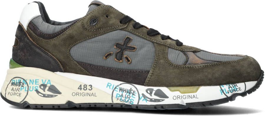 PREMIATA Lage Sneakers Heren Mase Maat: 39 Materiaal: Suède Kleur: Groen - Foto 8