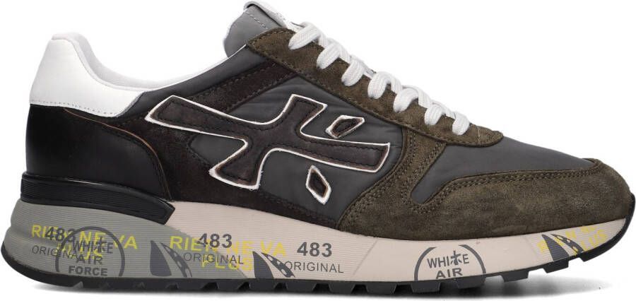 PREMIATA Lage Sneakers Heren Mick Maat: 43 Materiaal: Suède Kleur: Groen - Foto 6