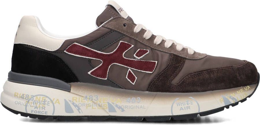 PREMIATA Lage Sneakers Heren Mick Maat: 41 Materiaal: Suède Kleur: Bruin