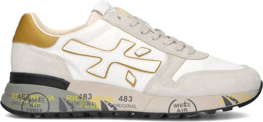 PREMIATA Lage Sneakers Heren Mick Maat: 39 Materiaal: Suède Kleur: Wit - Foto 6