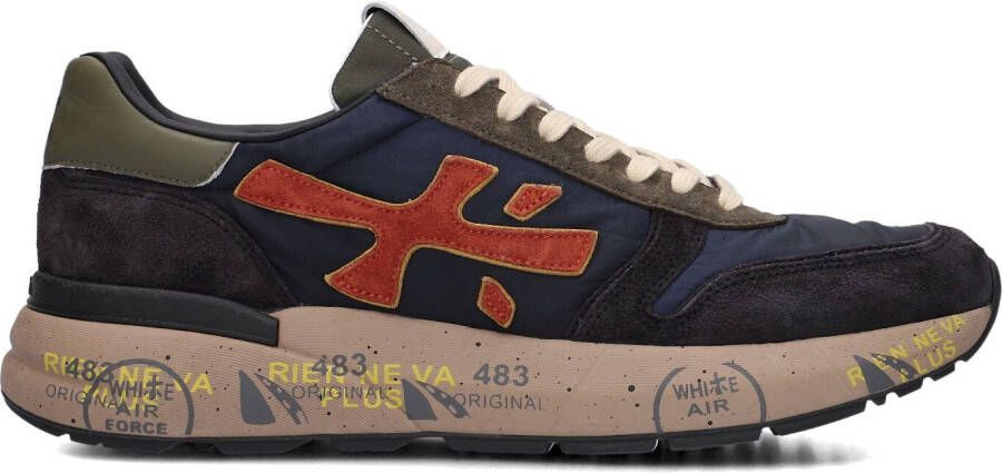 PREMIATA Lage Sneakers Heren Mick Maat: 41 Materiaal: Suède Kleur: Blauw - Foto 5