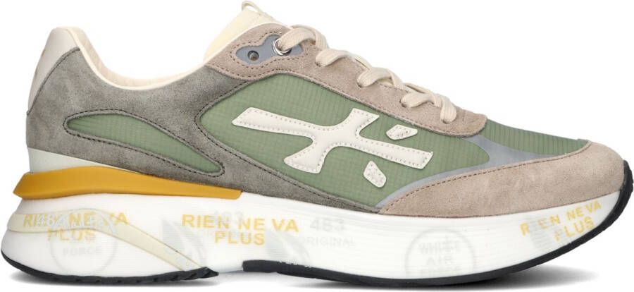 PREMIATA Lage Sneakers Heren Moerun Maat: 46 Materiaal: Suède Kleur: Groen