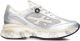 PREMIATA Lage Sneakers Dames Moerund Leer Zilver - Zilver