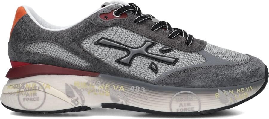 PREMIATA Lage Sneakers Heren Moerun Maat: 44 Materiaal: Suède Kleur: Grijs - Foto 9
