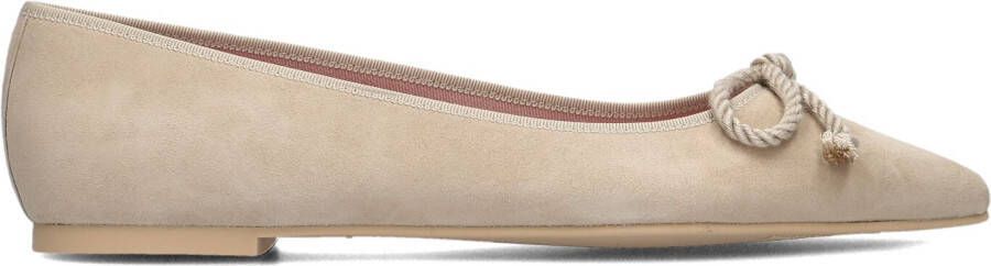 PRETTY BALLERINAS Ballerina Dames 47987 Maat: 38 5 Materiaal: Suède Kleur: Beige