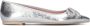 PRETTY BALLERINAS Ballerina Dames 47987 Maat: 37 Materiaal: Leer Kleur: Zilver - Thumbnail 4
