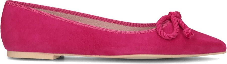 PRETTY BALLERINAS Ballerina Dames 47987 Maat: 38 Materiaal: Suède Kleur: Roze
