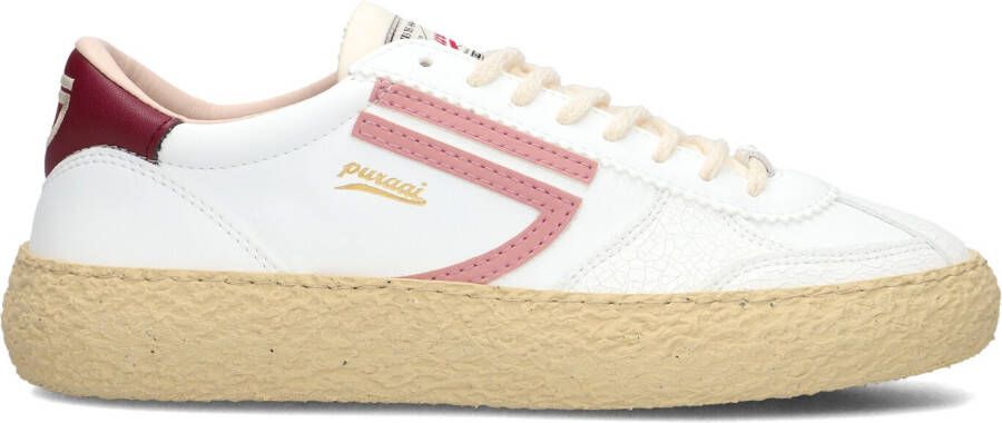PURAAI Lage Sneakers Dames 1.01 Vintage Maat: 40 Materiaal: Textiel Kleur: Wit