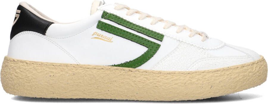 PURAAI Lage Sneakers Dames 1.01 Vintage Maat: 46 Materiaal: Leatherlook Kleur: Beige
