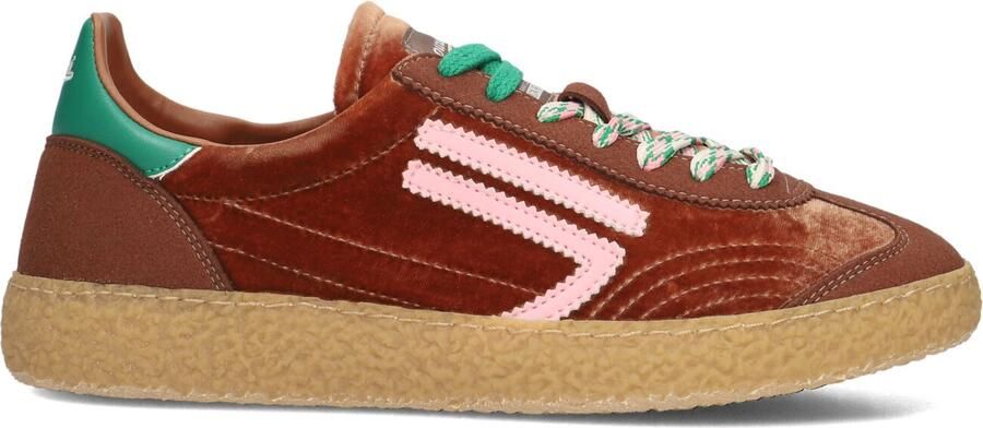 PURAAI Lage Sneakers Dames 6.01 Xs Textiel Bruin