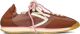 PURAAI Lage Sneakers Dames Panther Textiel Bruin - Bruin