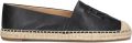 LAUREN RALPH LAUREN Espadrilles Dames Cameryn Lg 2 Leer Zwart - Zwart
