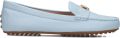 LAUREN RALPH LAUREN Loafers Dames Barnsbury Flats Driver Leer Blauw - Blauw