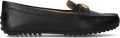 LAUREN RALPH LAUREN Mocassins Dames Barnsbury Flats Leer Zwart - Zwart