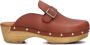 RED-RAG Clogs Dames 79566 Maat: 36 Materiaal: Leer Kleur: Cognac - Thumbnail 5