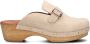 RED-RAG Clogs Dames 79566 Maat: 39 Materiaal: Suède Kleur: Beige - Thumbnail 4
