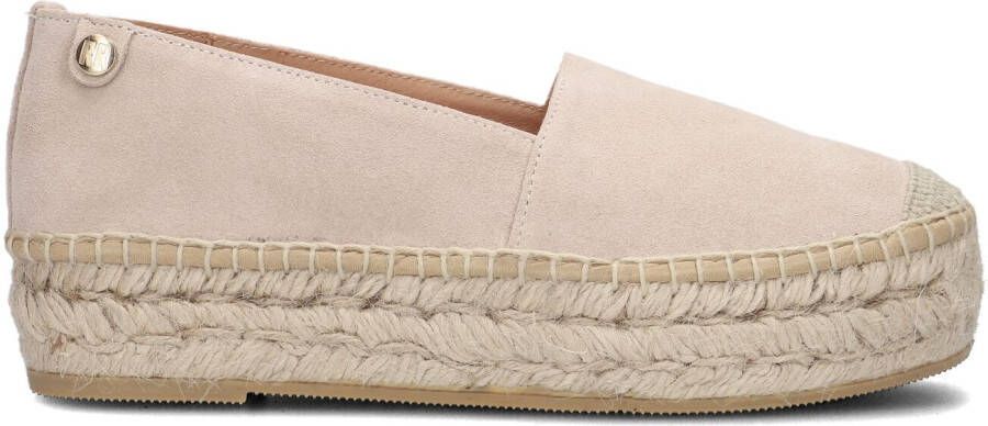 RED-RAG Espadrilles Dames 78136 Maat: 41 Materiaal: Suède Kleur: Beige
