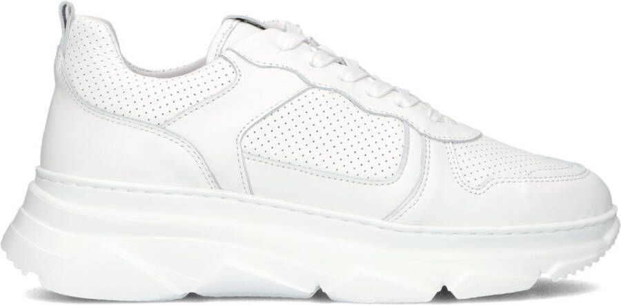 RED-RAG Lage Sneakers Dames 71566 Maat: 36 Materiaal: Leer Kleur: Wit - Foto 5