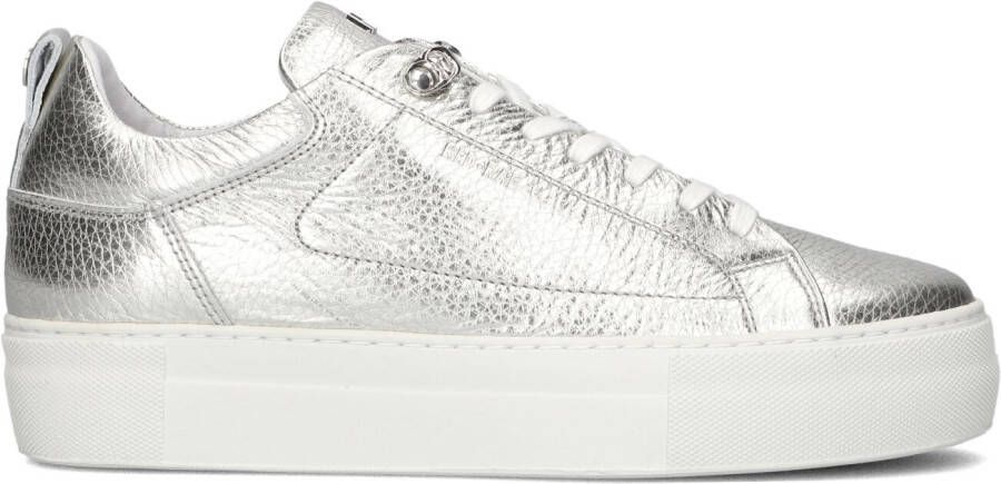 RED-RAG Lage Sneakers Dames 74402 Maat: 40 Materiaal: Leer Kleur: Zilver - Foto 8
