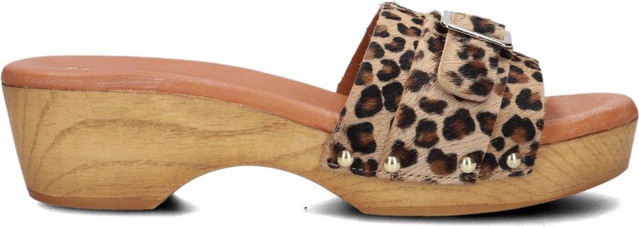 RED-RAG Muiltjes Dames 79606 Maat: 37 Materiaal: Ponyhair Kleur: Bruin - Foto 10