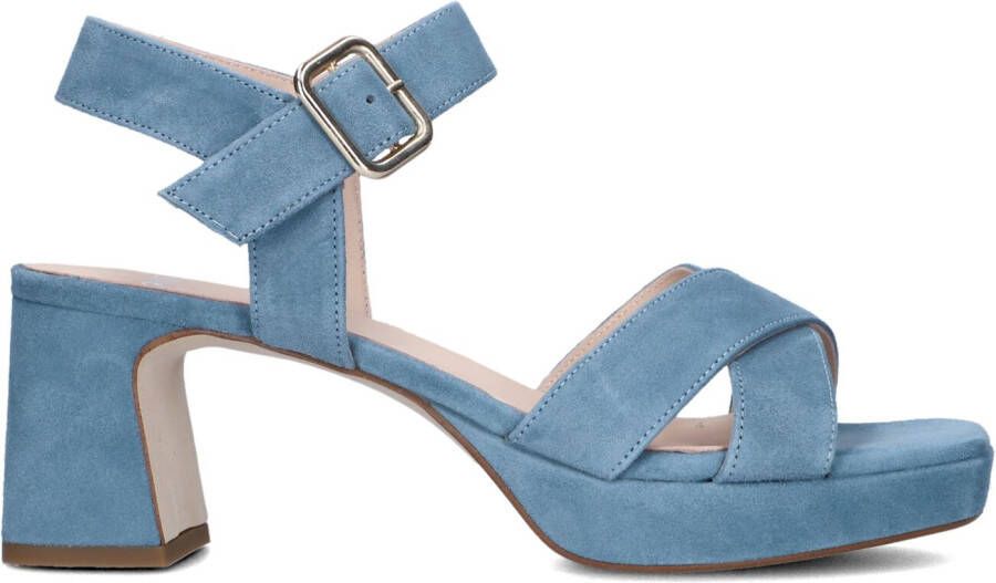 RED-RAG Sandalen Dames 78560 Maat: 42 Materiaal: Suède Kleur: Blauw - Foto 4