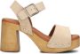 RED-RAG Sandalen Dames 79568 Maat: 38 Materiaal: Suède Kleur: Beige - Thumbnail 4